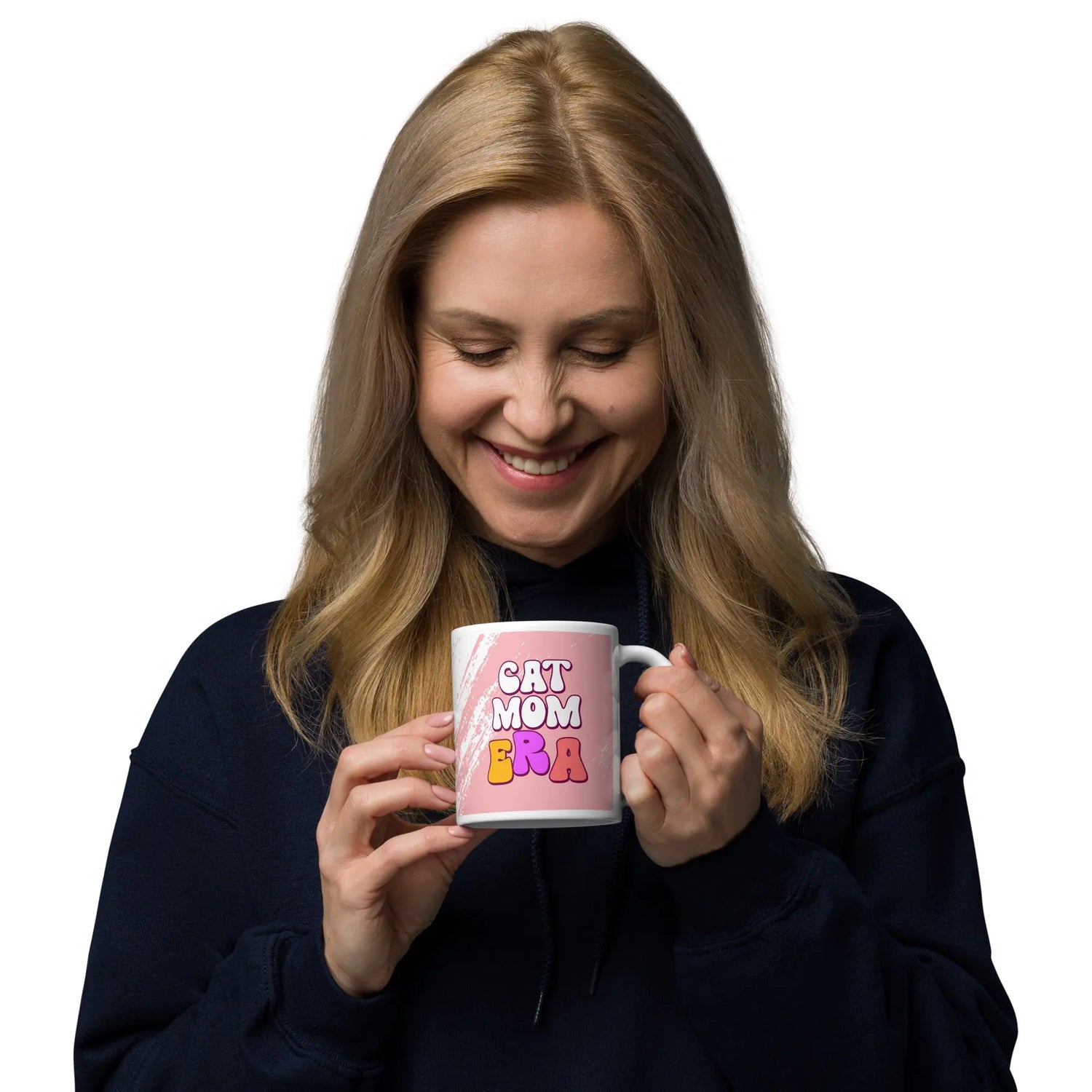 Cat Mom Era White glossy mug - 4Legz