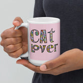 Cat Lover White glossy mug - 4Legz