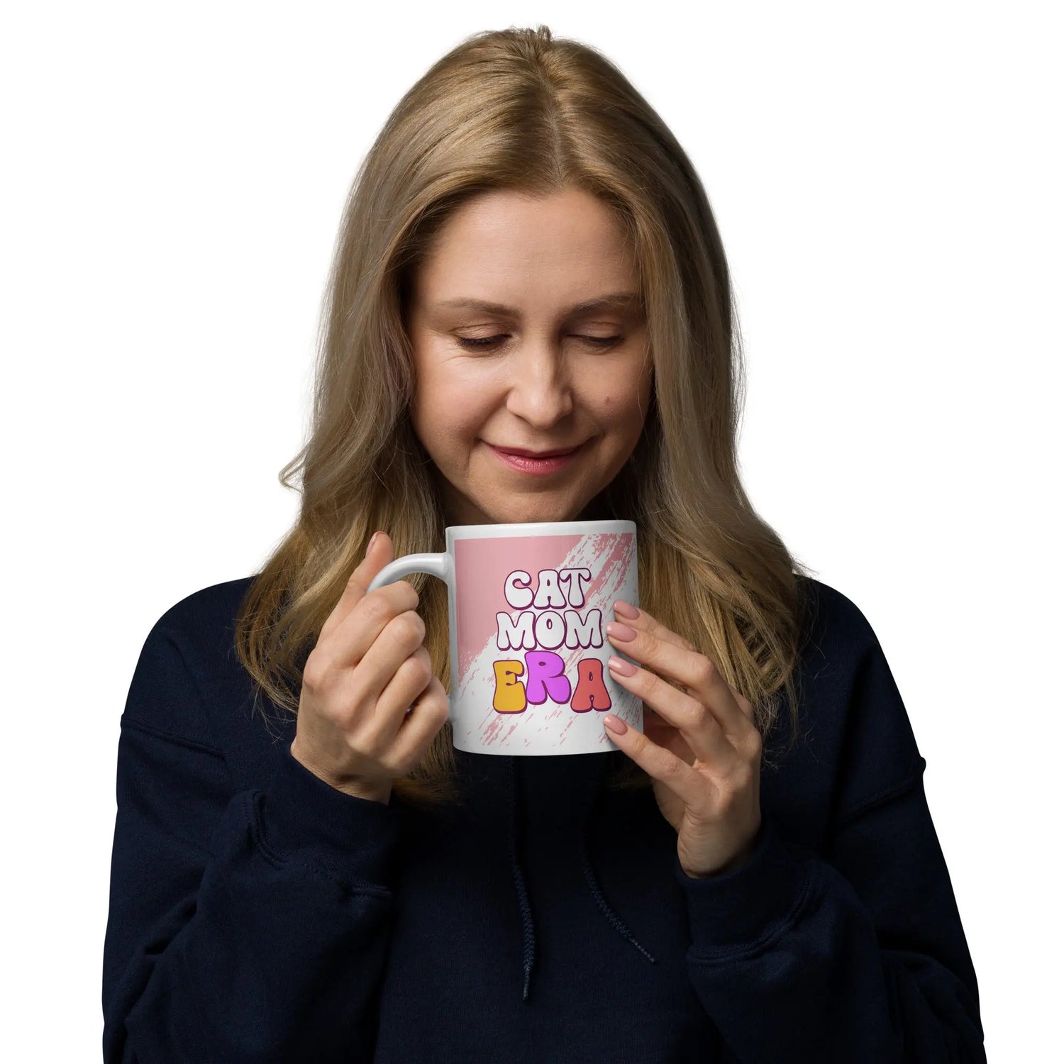 Cat Mom Era White glossy mug - 4Legz