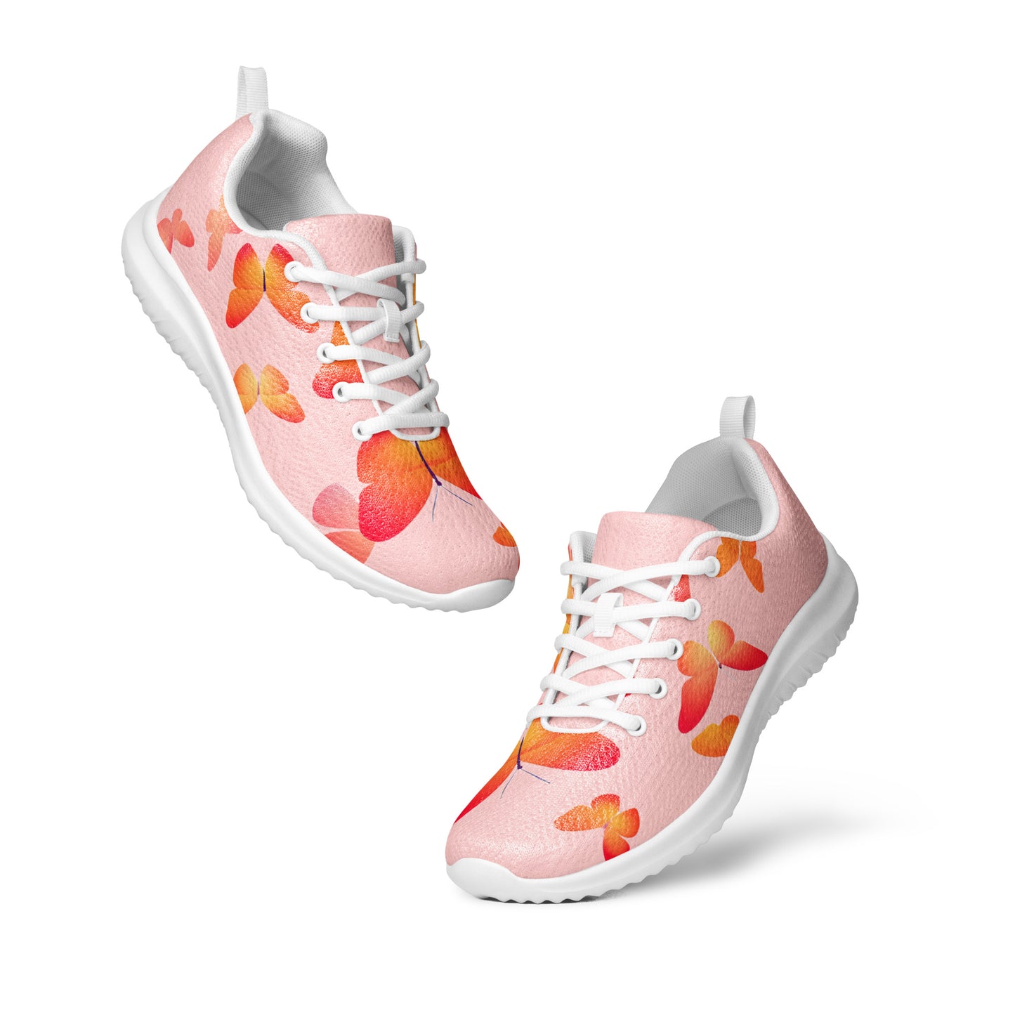 Pink Butterly Women’s athletic shoes