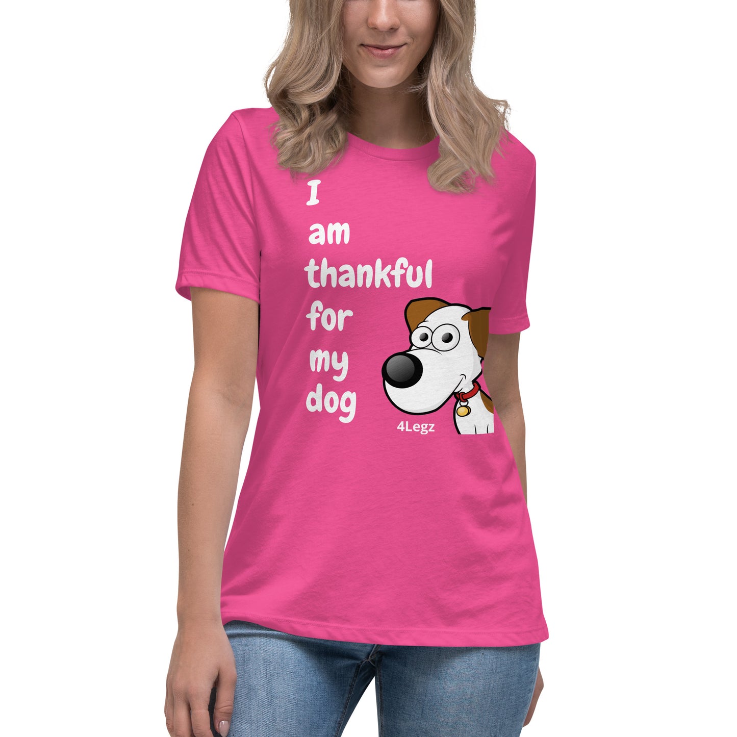 I am Thankful for my Dog Women's Relaxed T-Shirt