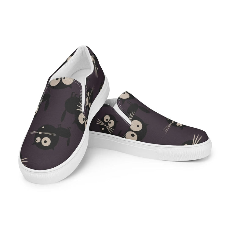 Silly Cat Women’s slip-on canvas shoes - 4Legz