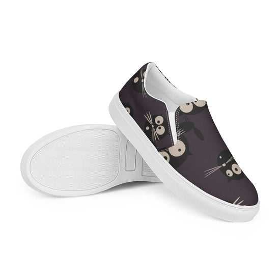 Silly Cat Women’s slip-on canvas shoes - 4Legz