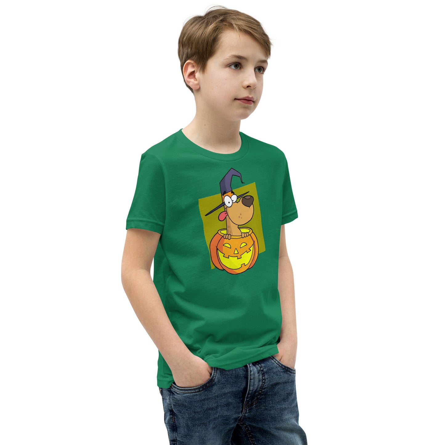 Dog Gone Howloween Youth Short Sleeve T-Shirt