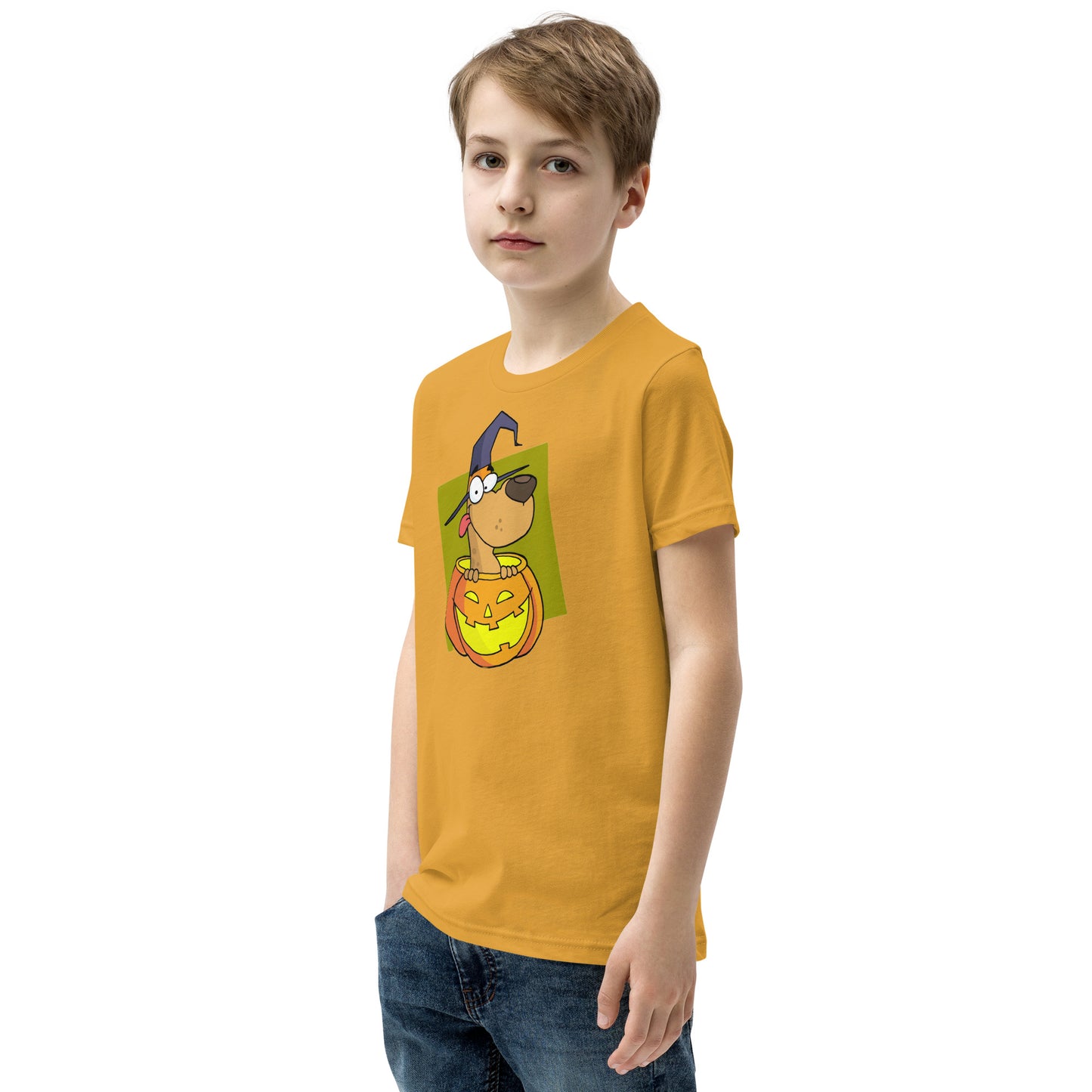 Dog Gone Howloween Youth Short Sleeve T-Shirt