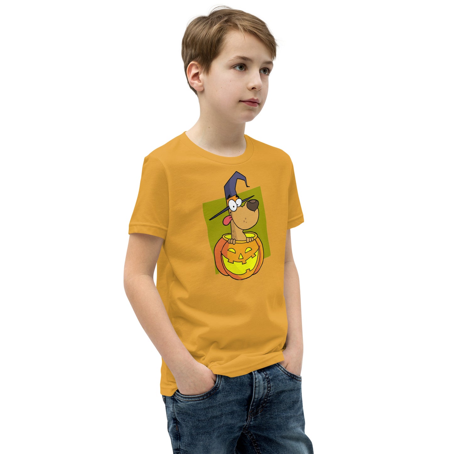 Dog Gone Howloween Youth Short Sleeve T-Shirt