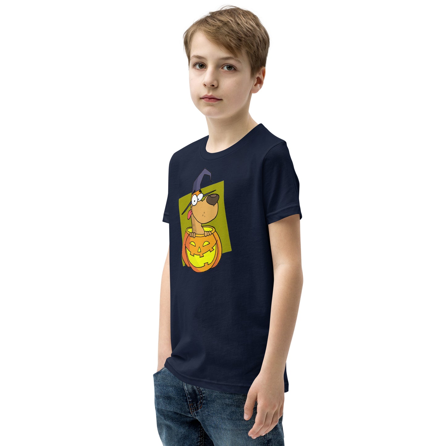 Dog Gone Howloween Youth Short Sleeve T-Shirt