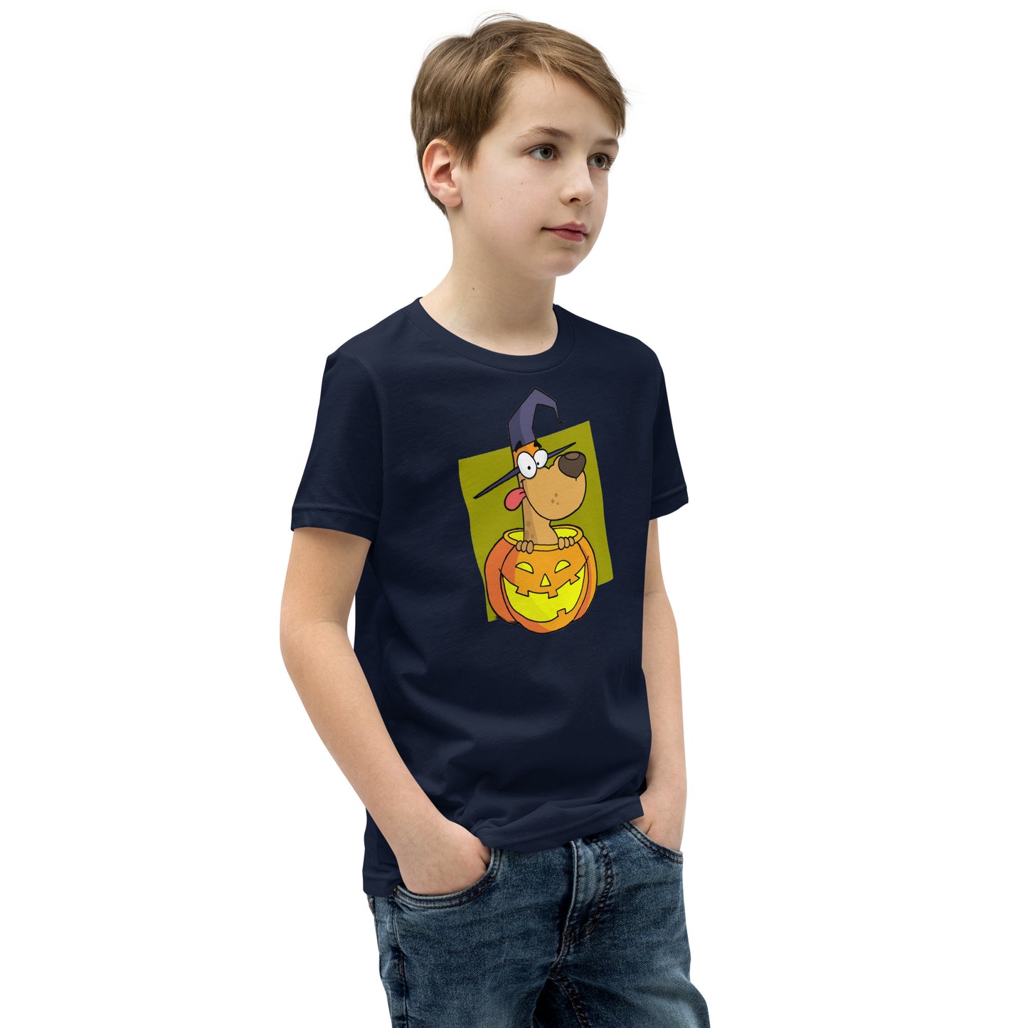 Dog Gone Howloween Youth Short Sleeve T-Shirt