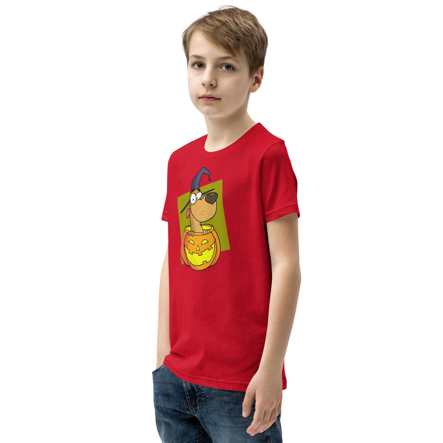 Dog Gone Howloween Youth Short Sleeve T-Shirt