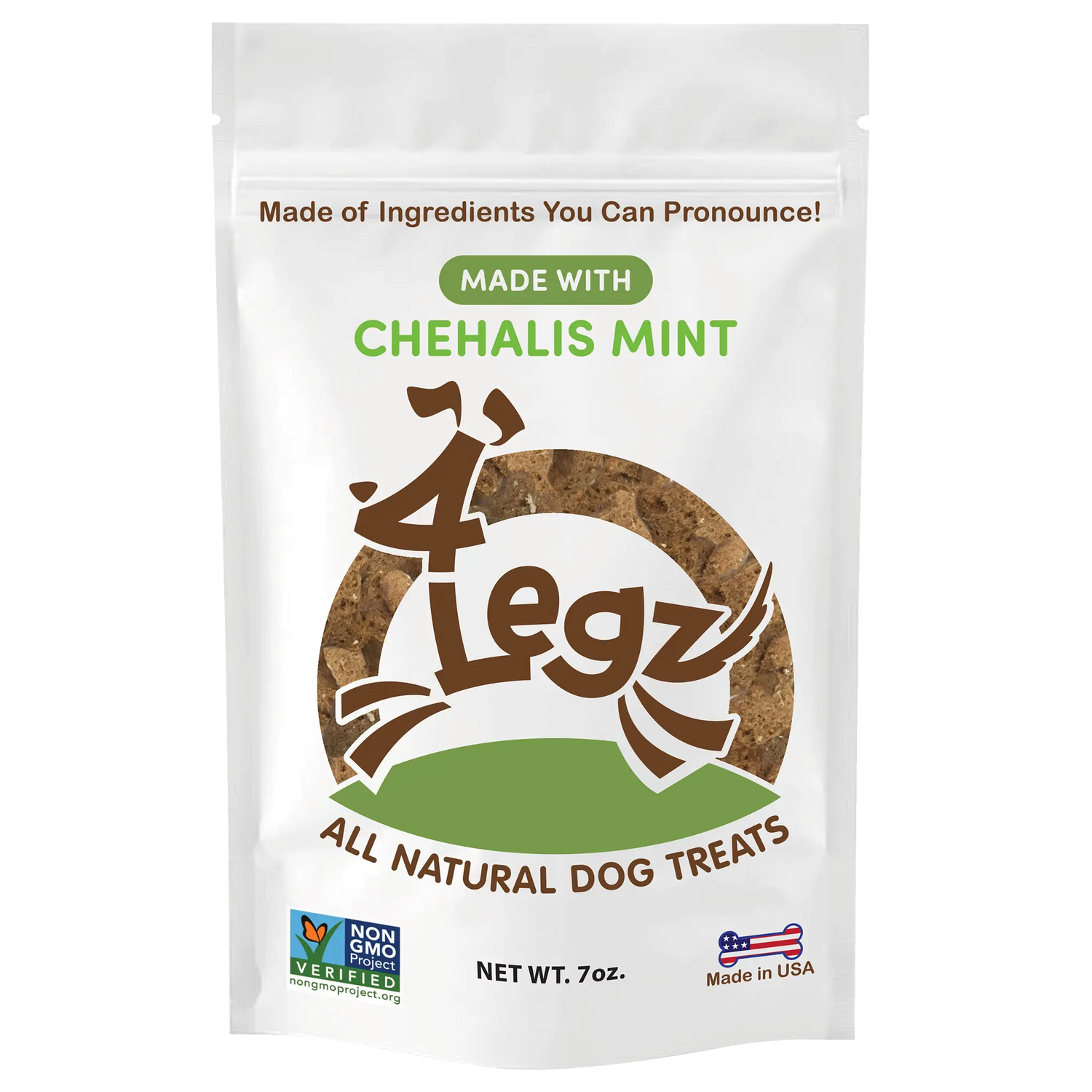 Chehalis Mint Dog Treats for Fresh Breath and Healthy Chewing - 4Legz
