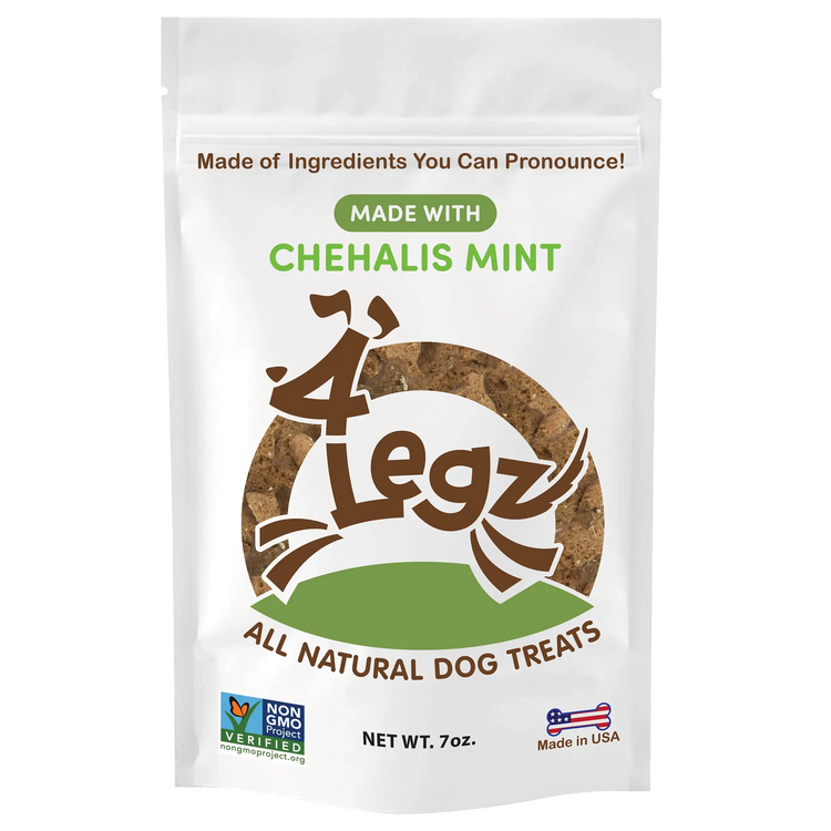 Chehalis Mint Dog Treats for Fresh Breath and Healthy Chewing - 4Legz