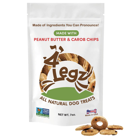 Peanut Butter Carob Chips - 4Legz