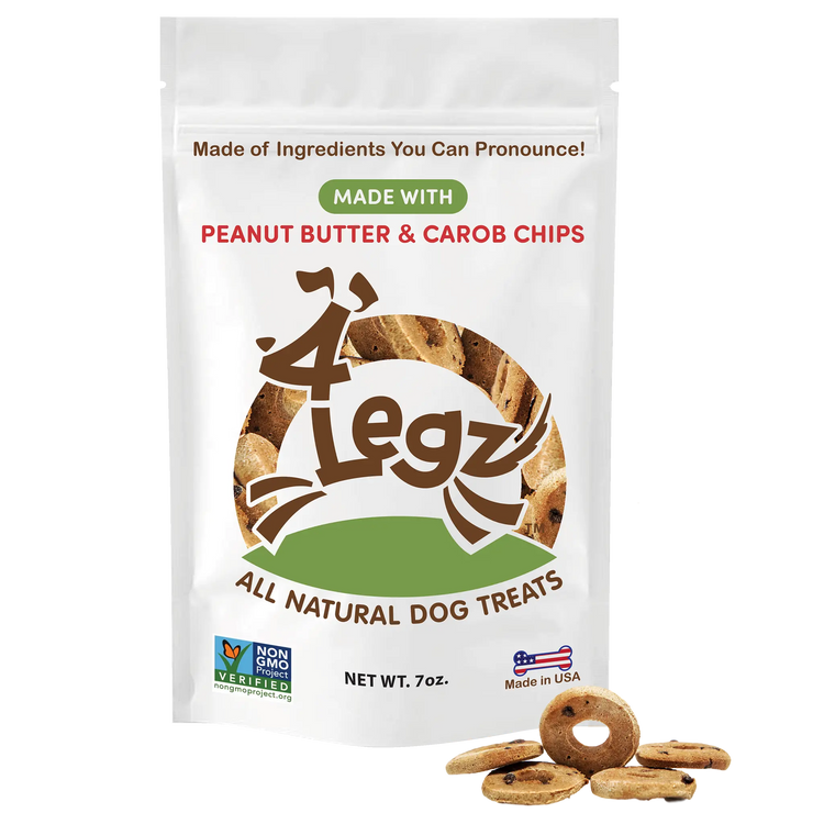 Peanut Butter Carob Chips - 4Legz