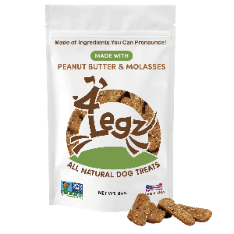 Peanut Butter Molasses Kitty Roca Treats for Happy Pets - 4Legz