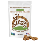 Treats Gift Box for Dogs - 6 Pack of Delicious Dog Treats - 4Legz