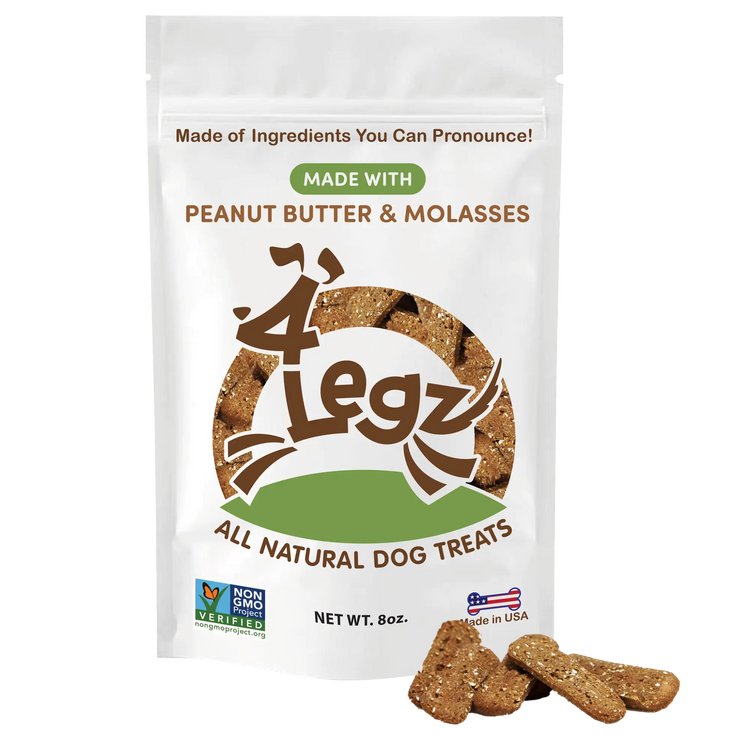 Treats Gift Box for Dogs - 6 Pack of Delicious Dog Treats - 4Legz