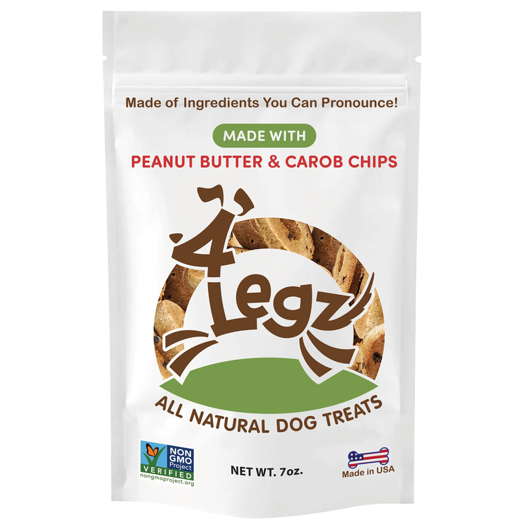 Peanut Butter Carob Chips - 4Legz