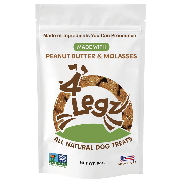 Peanut Butter Molasses Kitty Roca Treats for Happy Pets - 4Legz