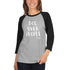 Dog Over People Shirt - Stylish 3/4 Sleeve Raglan for Dog Lovers - 4Legz