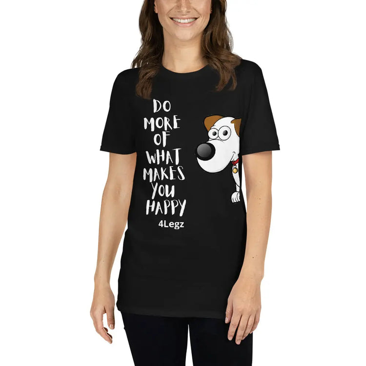 DO MORE Short-Sleeve Unisex T-Shirt | Motivational Do More T-Shirt - 4Legz