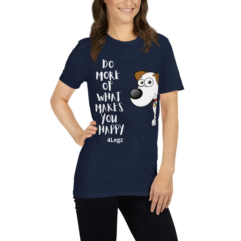 DO MORE Short-Sleeve Unisex T-Shirt | Motivational Do More T-Shirt - 4Legz
