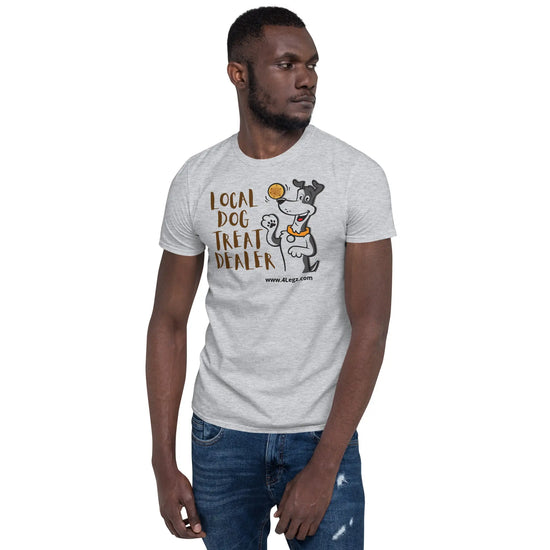 Local Dog Treat T-Shirt for Pet Lovers - Short Sleeve Unisex Design - 4Legz