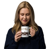 Got Coffee Cat Mug - White Glossy Mug for Cat Lovers - 4Legz